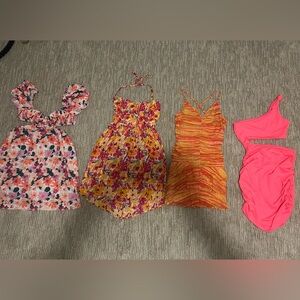 Women’s bright dresses